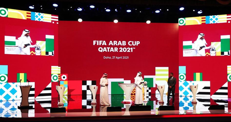 تعرف على نتائج قرعة بطولة كأس العرب 2021 لكرة القدم