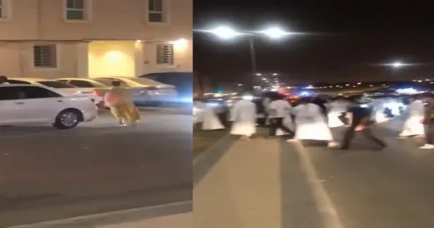 بالفيديو... تحرش جماعي في السعودية