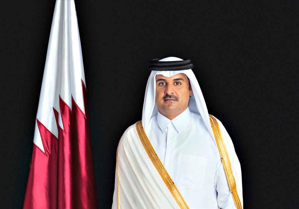 أمير قطر .. غاز