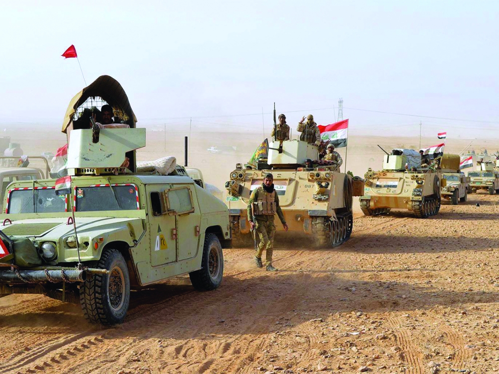 4 قتلة في هجوم لمسلحي "داعش" على محافظة الأنبار العراقية