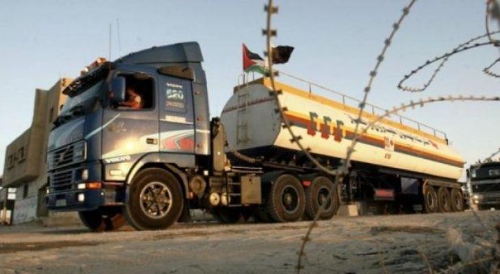 إسرائيل تمنع دخول شحنات وقود إلى غزة