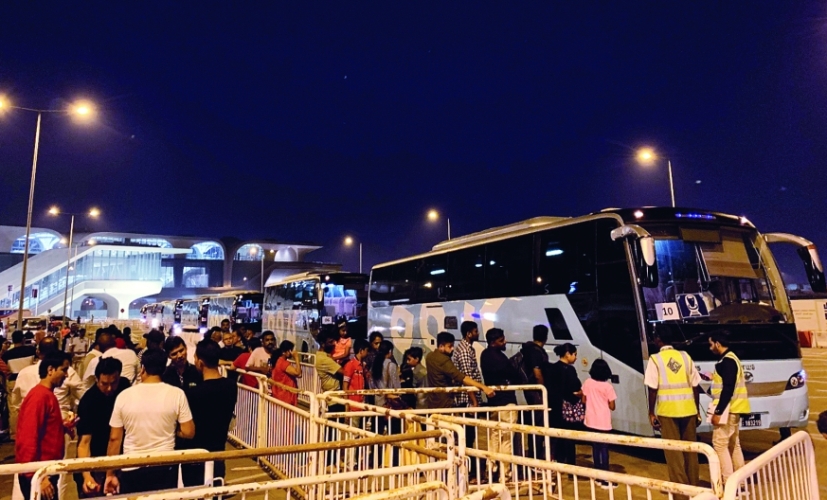 شركة مواصلات "كروة": نجحنا في نقل 1.4 مليون راكب خلال 190 الف ساعة في كأس العرب