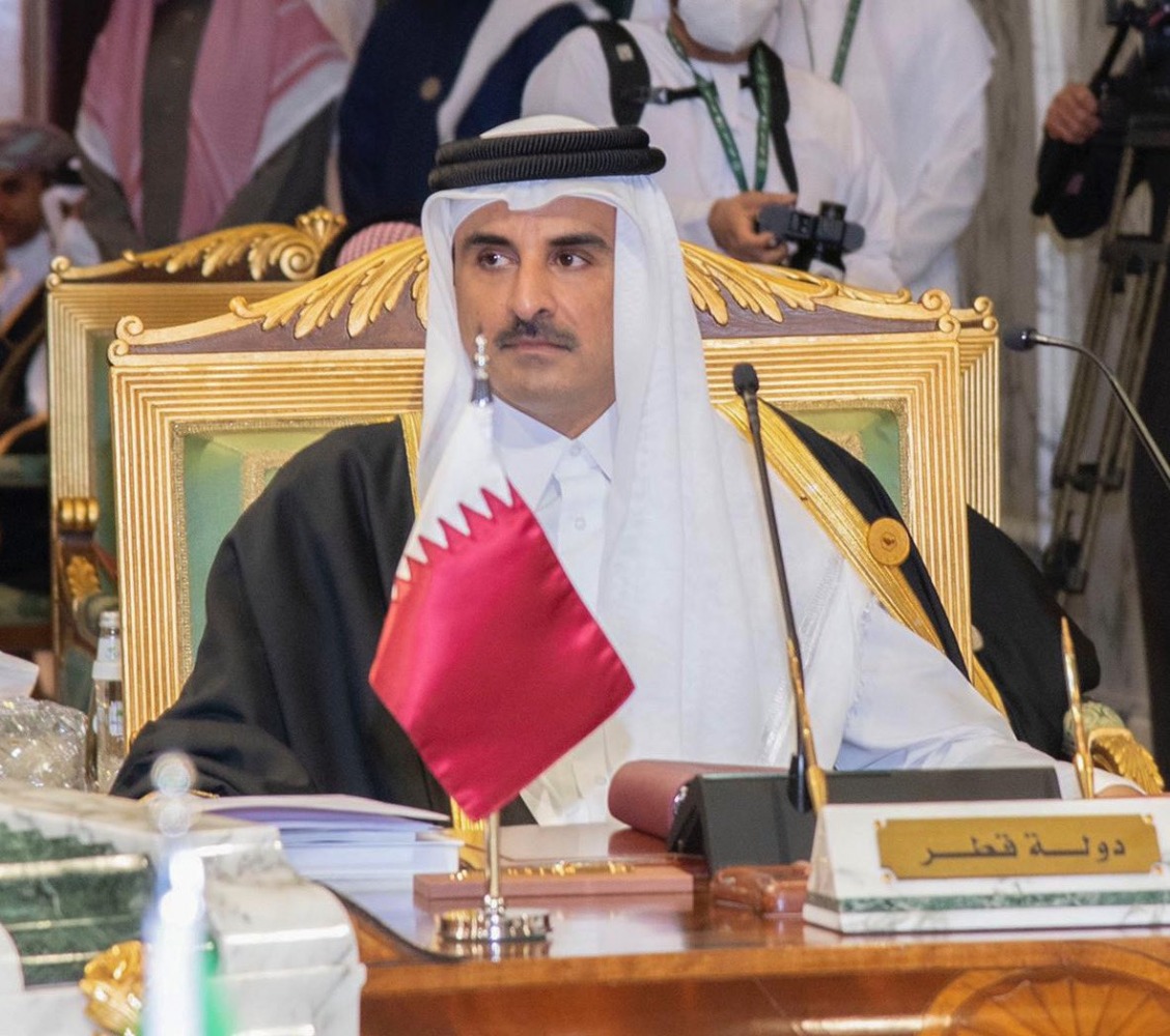 سمو تميم بن حمد أمير البلاد المفدى يشارك في الجلسة الافتتاحية للقمة الخليجية الـ 42
