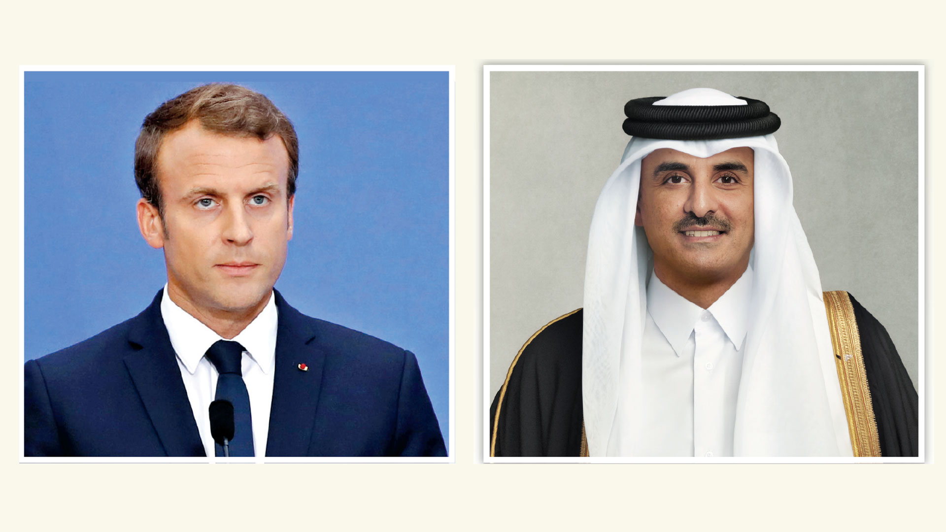قطر تتباحث مع فرنسا من أجل حل الأزمة الأوكرانية وإنهاء الحرب