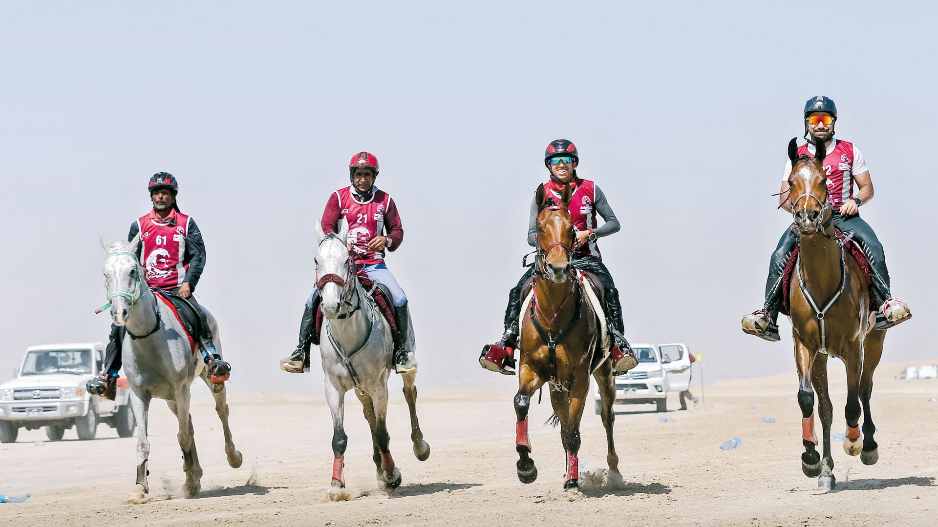 نادي سباقات القدرة والتحمل القطري يطلق سباق قوة التحمل على سيف أمير قطر
