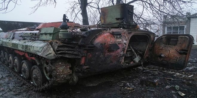 الدفاع الروسية تعلن عن إسقاط مروحية و6 طائرات أوكرانية ومقتل مئات المرتزقة