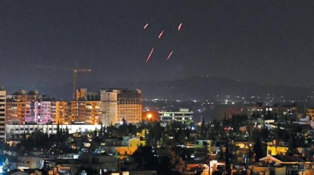 قصف إسرائيلي على محيط العاصمة السورية دمشق يودي بحياة أربعة أشخاص