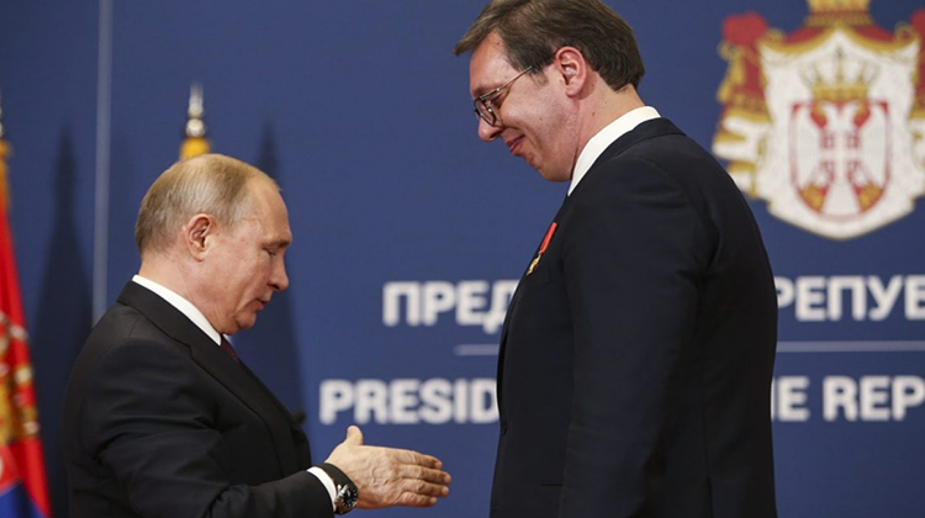 روسيا وصربيا تتفقان على عقد مدته ثلاث سنوات لتوريد الغاز الروسي