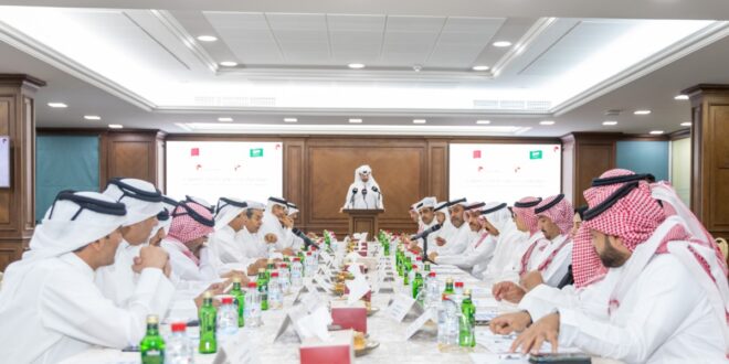 بدء أعمال اجتماع مجلس الأعمال القطري السعودي