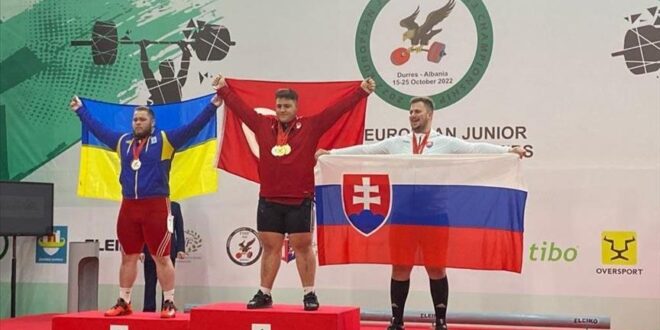 أثقال.. التركي أوفلاز يحرز 3 ميداليات في بطولة أوروبا