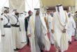 سمو الأمير يتقدم مستقبلي رئيس دولة الإمارات