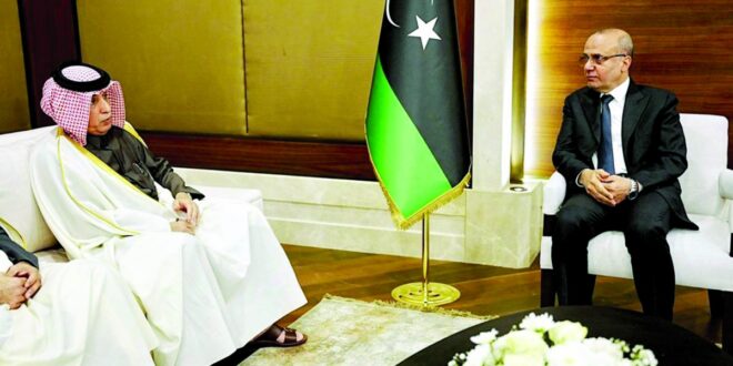 المريخي يجتمع مع نائب رئيس المجلس الرئاسي الليبي