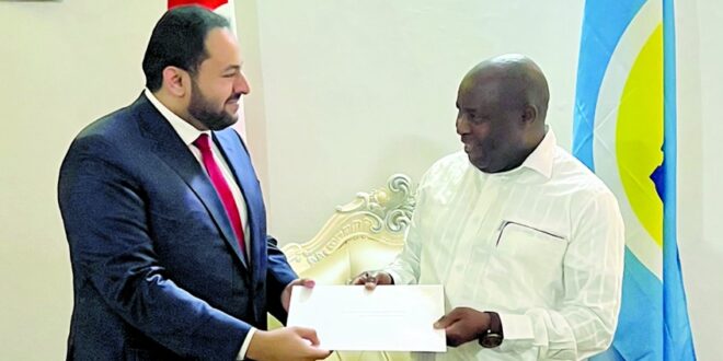 صاحب السمو يبعث رسالة خطية إلى رئيس بوروندي
