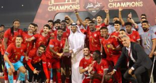 الدحيل يفوز على أم صلال ويتوج بلقب كأس قطر