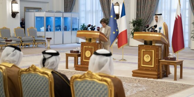  رئيس مجلس الوزراء وزير الخارجية: علاقاتنا مع فرنسا تتميز بالتجانس التام والتقارب في المواقف والتنسيق المستمر