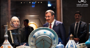 نائب الرئيس التركي يزور متحف الفن الإسلامي