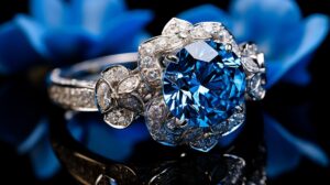 The Blue Moon Josephine diamond
