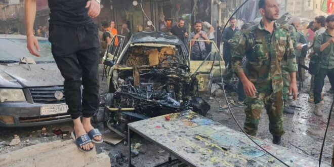 انفجار داخل مستودع ذخيرة في مناطق ينشط فيها «حزب الله» بريف دمشق