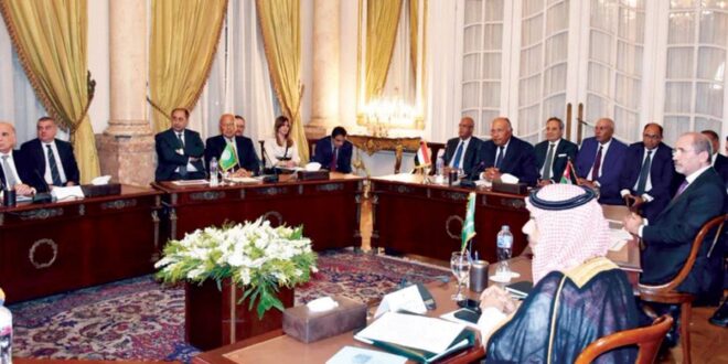 «اجتماع القاهرة» يشدد على مواجهة تبعات الأزمة السورية