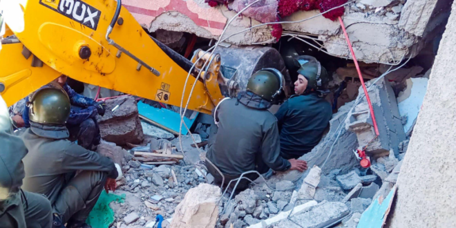 ارتفاع حصيلة ضحايا زلزال المغرب إلى 1037 قتيلا و1204 مصابين