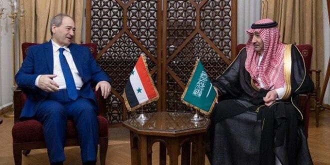نائب وزير الخارجية السعودي يلتقي وزيرا خارجية سوريا وموريتانيا 
