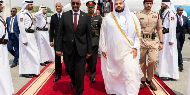 الدوحة ثالث المحطات الخارجية للبرهان منذ بدء الحرب في السودان