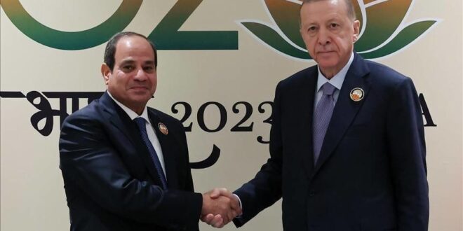 إردوغان: عودة العلاقات مع مصر لطبيعتها ستنعكس إيجاباً على المشكلات الإقليمية