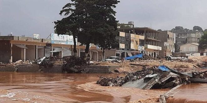 «إعصار دانيال»: إعلان درنة وشحات والبيضاء مناطق منكوبة شرق ليبيا