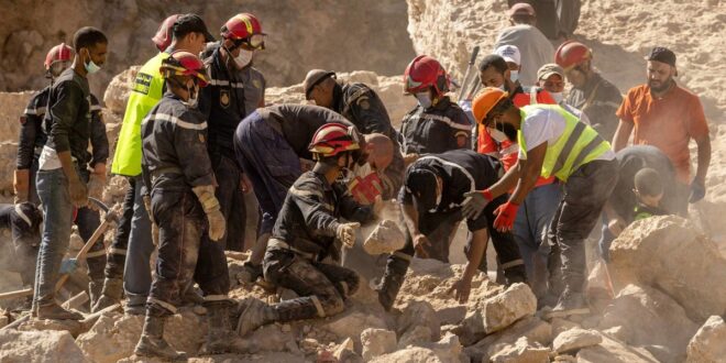زلزال المغرب: ارتفاع الحصيلة إلى 2946 قتيلاً و5674 مصاباً