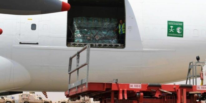 الطائرة الإغاثية السعودية الرابعة تغادر إلى ليبيا