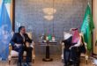  وزيرا خارجية السعودية وباكستان يناقشان أوجه توطيد العمل الثنائي 