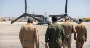 البحرية الأميركية: بحرية «الحرس الثوري» وجّهت أشعة ليزر إلى طائرة هليكوبتر