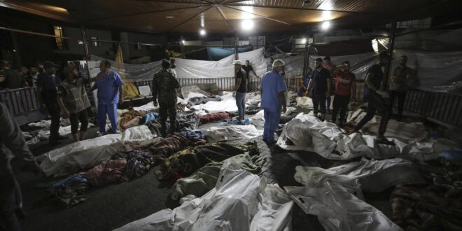 الاستخبارات العسكرية الفرنسية: لا دليل على أن المستشفى تعرّض لـ«ضربة إسرائيلية»
