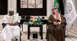 وزير الدفاع السعودي يستعرض التعاون العسكري والدفاعي مع نظيره الغيني