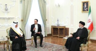 السفير السعودي يقدم أوراق اعتماده للرئيس الإيراني