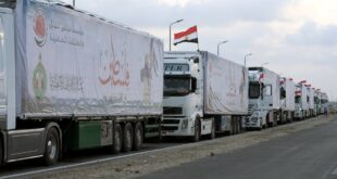الهلال الأحمر المصري: قطع الاتصالات يعرقل دخول 10 شاحنات مساعدات إلى غزة