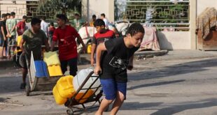 حرب غزة: المياه الصالحة للشرب وللاستخدامات الأخرى في قطاع غزة منخفض للغاية