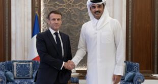 سمو الأمير والرئيس الفرنسي