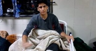 حرب غزة: نازحون في مستشفى ناصر الطبي في خان يونس يشكون الوضع الصحي