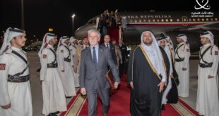 رئيس جمهورية التشيك يصل الدوحة
