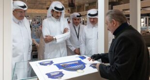 سمو الأمير يزور معرض الدوحة للمجوهرات والساعات
