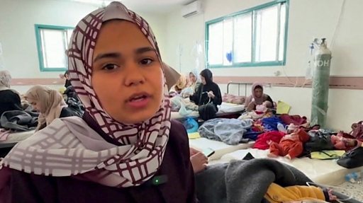 أطفال يموتون بسبب سوء التغذية في مستشفى شمال غزة
