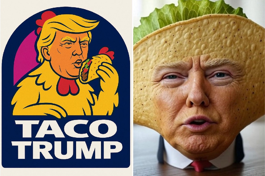 Trump Always Chickens Out: Taco Taunt Gets Under President’s Skin