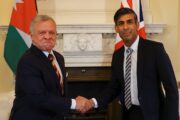 Jordan’s King Meets British Officials in London